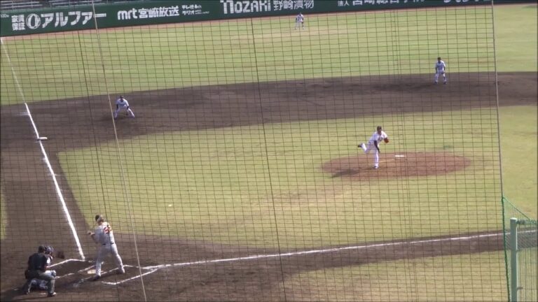 中田惟斗投手 vs 秋広優人 → 増田陸 → 萩尾匡也【巨人 vs オリックス・バファローズ、7回表（第20回みやざきフェニックス・リーグ）】