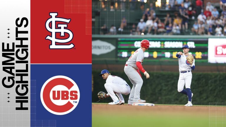 カージナルス対カブスの試合ハイライト (7/20/23) |  MLB ハイライト