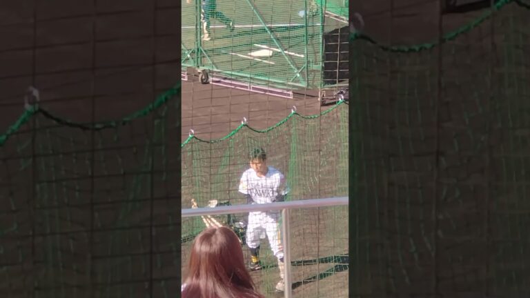 川原田純平（ホークス）選手がトスバッティングで使ってるバットって・・・！？ ～2023年秋季キャンプ～