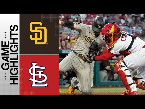 パドレス対カージナルスの試合ハイライト (8/29/23) |  MLB ハイライト