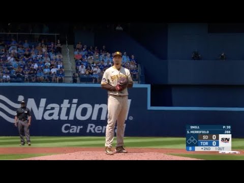 【全投球ダイジェスト】ブレイク・スネル Blake Snell 2023/07/20 vsTOR サンディエゴ・パドレス　San Diego Padres