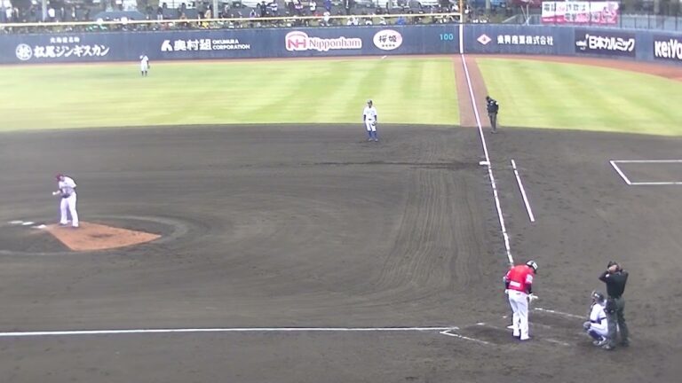 楽天 髙田萌生152キロで元オリックスの佐藤優悟を空振り三振【プロ野球12球団合同トライアウト2023年11月15日】