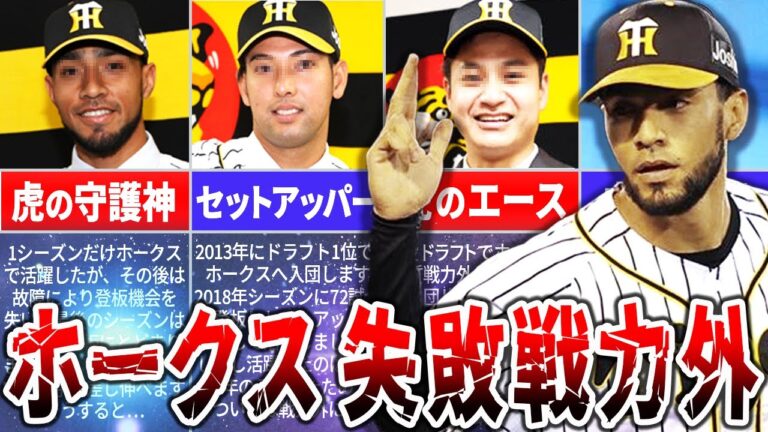 【見る目なし】戦力外にした選手がよそで活躍する残念ホークス