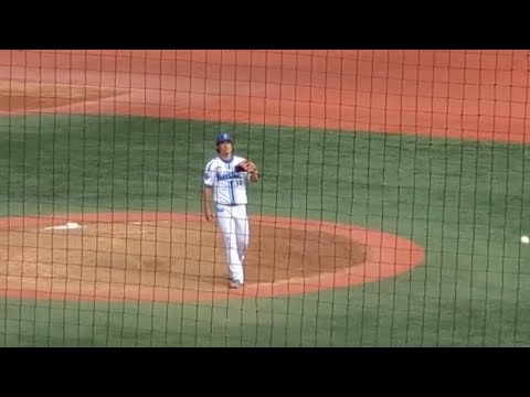 20230707　平田真吾 登板時の登場曲【｢Timber｣／Pitbull】　9回表　横浜DeNAﾍﾞｲｽﾀｰｽﾞ2軍@横須賀ｽﾀｼﾞｱﾑ［ｲｰｽﾀﾝ･ﾘｰｸﾞ 2軍戦］ｽｶｽﾀ