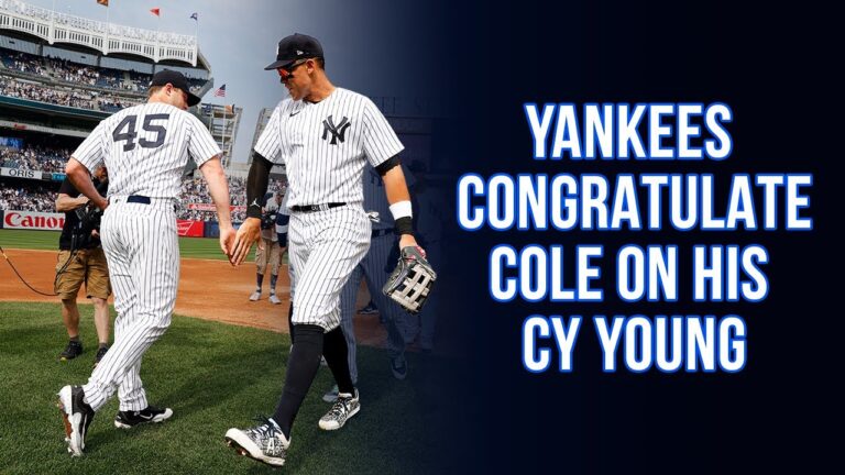 ヤンキース、ゲリット・コールのサイヤング賞受賞を祝福 | ニューヨークヤンキース