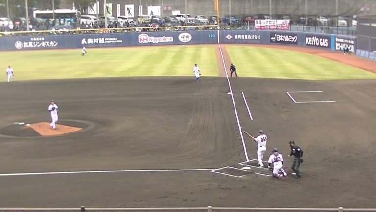 オリックス辻垣高良〜ジャイアンツ保科広一をレフトフライ【プロ野球12球団合同トライアウト2023年11月15日】