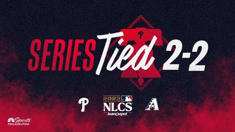 ブルペンが遅く崩壊し、3点のリードを失い、2試合ずつでNLCSに勝利を収めた | フィリーズPGL