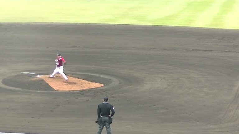 元カープ山口翔の投球練習【プロ野球12球団合同トライアウト2023年11月15日】