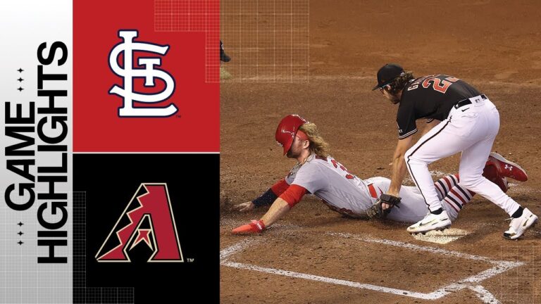 カージナルス対Dバックスの試合ハイライト (7/26/23) |  MLB ハイライト
