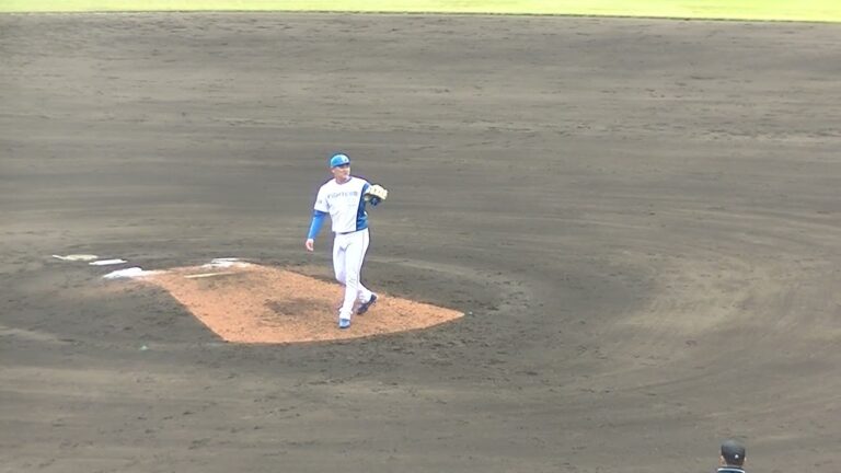 ファイターズ立野和明トライアウト登場 その投球練習【プロ野球12球団合同トライアウト2023年11月15日】