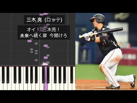 【プロ野球応援歌】 三木亮 千葉ロッテマリーンズ 現役引退