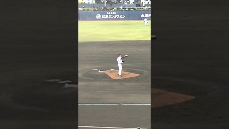 ジャイアンツ２メートル左腕 阿部剣友 トライアウトに登場【プロ野球12球団合同トライアウト2023年11月15日】