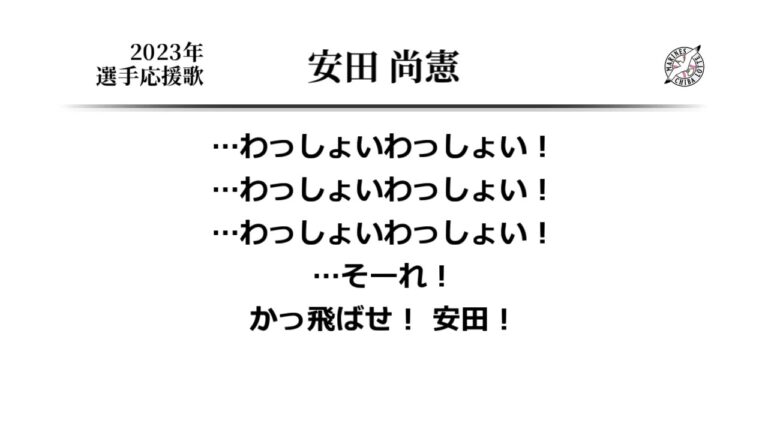 千葉ロッテマリーンズ 安田尚憲 応援歌 [MIDI]