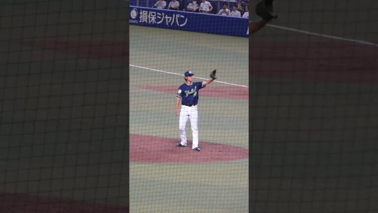 阪口 皓亮　ファン感ではちょっと怖かったイケメン長身投手　#東京ヤクルトスワローズ