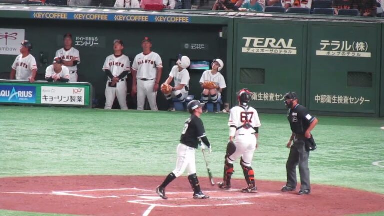 【マリーンズ】江村直也のバッティングフォーム＜読売ジャイアンツ対 千葉ロッテマリーンズ2023年9月24日＞