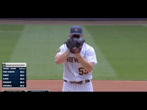 【全投球ダイジェスト】ブランドン・ウッドラフ　Brandon Woodruff　2023/08/06＠PIT ミルウォーキー・ブリュワーズ　Milwaukee Brewers