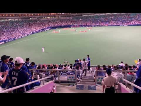 190708 広島対中日 9回表ノーアウト1塁から勝利まで(full)ノーアウト満塁をのりきって勝ちました、、 ライスタより(ナゴヤドーム)