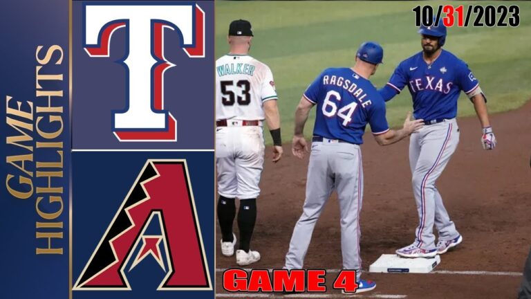 テキサス・レンジャーズ対アリゾナ・ダイヤモンドバックス第4戦ハイライト全試合 [TODAY] |  2023 年 8 月 22 日 |  MLB 2023