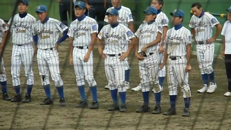 山形大会 酒田南 優勝決定後のお立ち台インタビュー 阿彦監督・下妻主将
