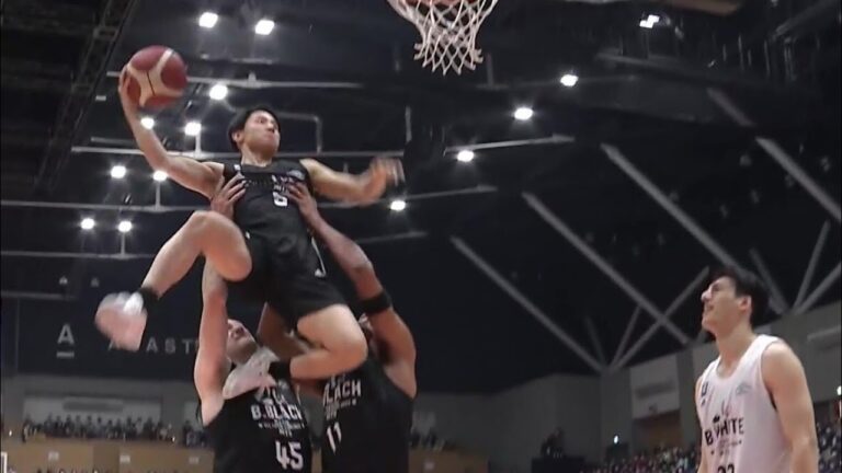 【河村勇輝のたかいたかいダンクは！？】（ハイライト）ドットエスティ B.LEAGUE ALL★STAR GAME（2023.01.14）