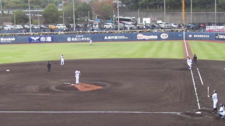 【トライアウト】イーグルス髙田萌生 対マリーンズ福田秀平〜セカンドゴロ＜2023年11月15日プロ野球 合同トライアウト＞