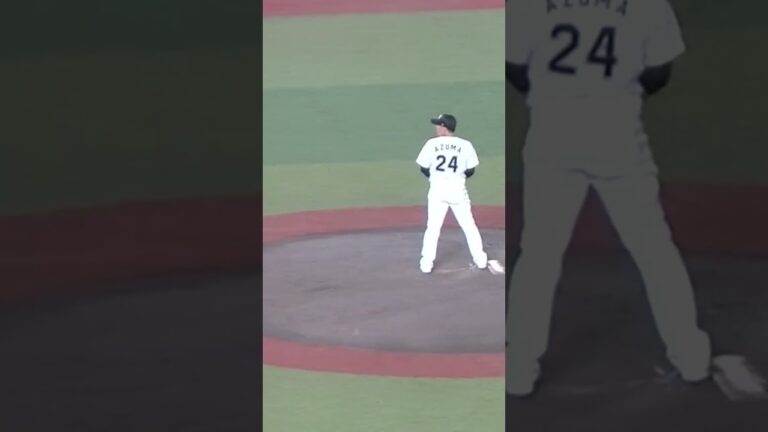 東妻 勇輔の投球フォーム【千葉ロッテ 習志野コラボ ロッテ対 日ハム2023年6月23日】