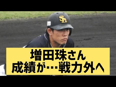 増田珠さん成績が…戦力外へ…【なんJ反応】