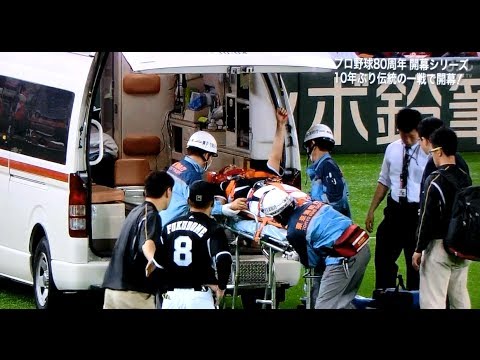 阪神 西岡-福留　激突