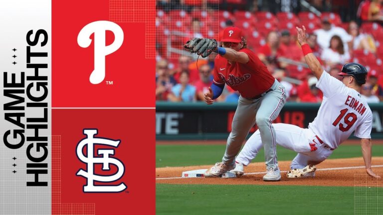 フィリーズ対カージナルスの試合ハイライト (9/17/23) |  MLB ハイライト