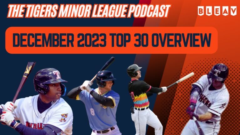 デトロイト タイガース マイナー リーグ レポート トップ 30 2023 年 12 月更新