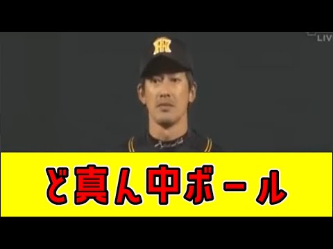 プロ野球 ど真ん中をボール判定された時の反応集