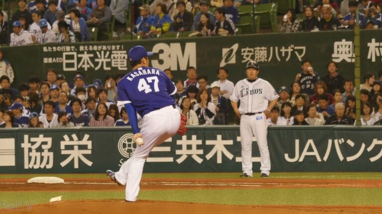 中日ドラゴンズ 笠原祥太郎 投球フォーム（スローモーション）