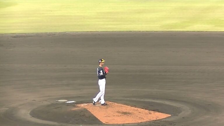 ソフトバンク中道佑哉の投球練習【プロ野球12球団合同トライアウト2023年11月15日】