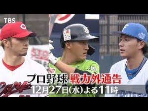 プロ野球戦力外通告2023.12.27〜人生の岐路に立たされた男たちとその家族の物語〜