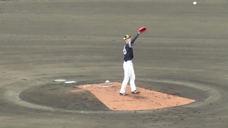 【トライアウト】ソフトバンク中道佑哉の投球フォーム＜2023年11月15日プロ野球 合同トライアウト＞
