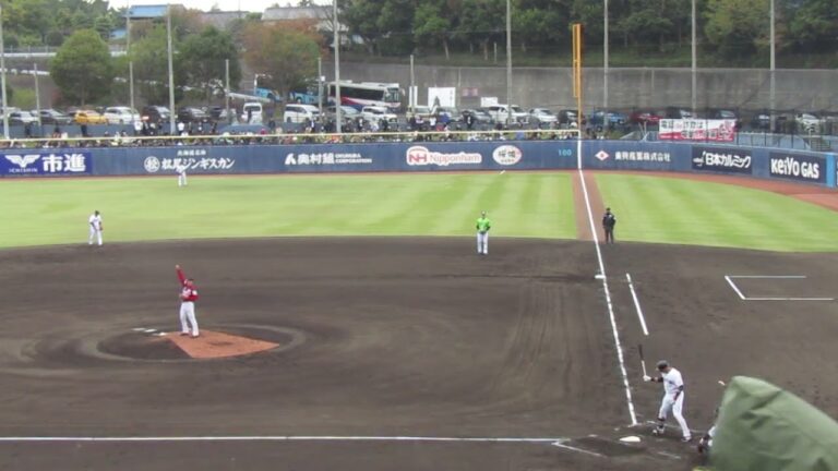 【トライアウト】元広島 山口翔 対 ジャイアンツ保科広一〜フォアボールを選ぶ＜2023年11月15日プロ野球 合同トライアウト＞