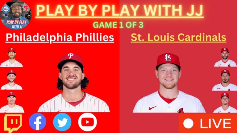 フィラデルフィア フィリーズ @ セントルイス カージナルス LIVE PLAY-BY-PLAY (09/15/23) #phillies #cardinals #mlb