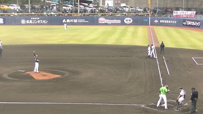 元ヤクルト中山翔太〜ソフトバンク中道佑哉からライト前ヒット【プロ野球12球団合同トライアウト2023年11月15日】
