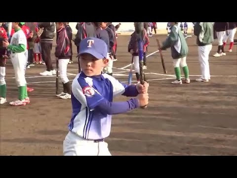 ホークス甲斐拓也選手　地元・大分県で子供たちに野球教室