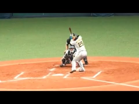 【阪神】渡辺諒、山本から先制タイムリーヒット！10月28日 日本シリーズ 阪神vsオリックス
