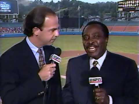ピッツバーグ パイレーツ vs ロサンゼルス ドジャース 95/5/17 オリジナル ESPN 放送 (部分)