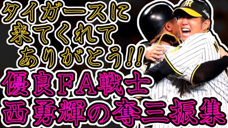 最強のFA投手・西勇輝 気持ち良すぎる奪三振集!! 阪神に来てくれてありがとう!! "Yuki Nishi"