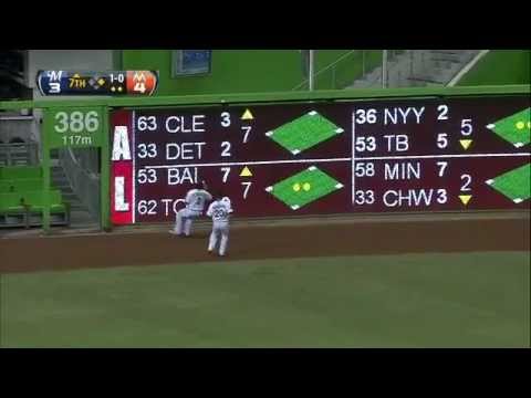 9/4/2012 青木左中間に同点タイムリーツーベース！