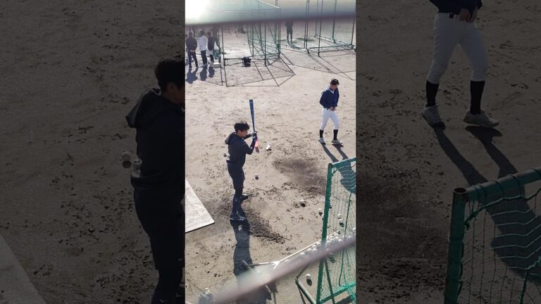 福岡ソフトバンクホークス 勝連大稀選手 バッティング練習