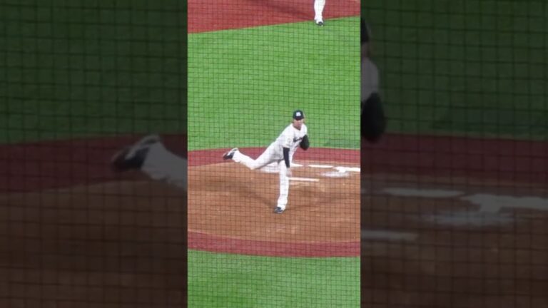 【スワローズ】小澤怜史の投球練習~2023年4月22日 #東京ヤクルトスワローズ
