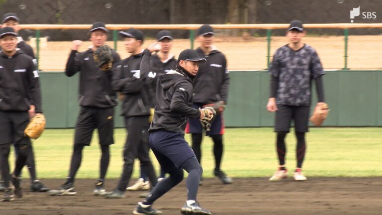 「みんなが緊張した日」「勝つ野球を」プロ2軍参加の「ハヤテ」新球団が合同練習をスタート　福田秀平ら24選手が参加【静岡スポーツ】