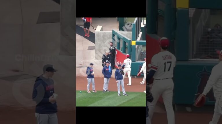 ファンも驚きの大谷選手神ファンサの瞬間  #shorts #大谷翔平 #shoheiohtani #エンゼルス #angels #現地映像 #angelstadium