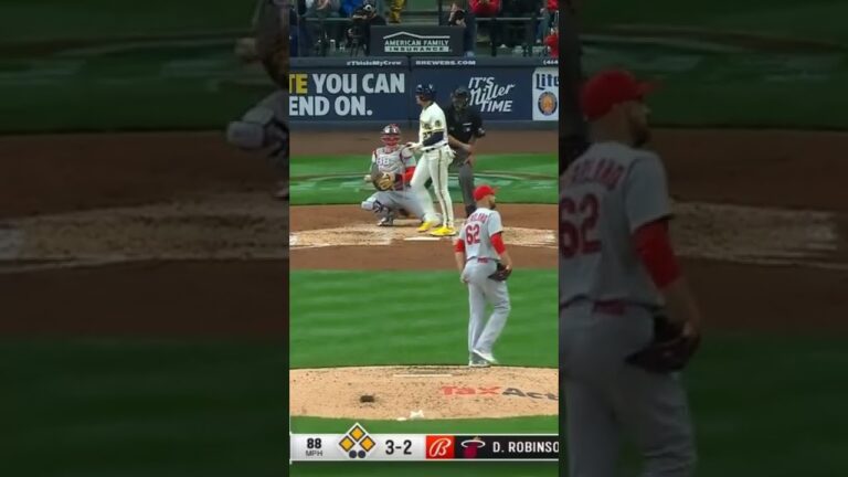 MLB. Cardinals vs. Brewers (4/17/22) 3:4 (5:6)