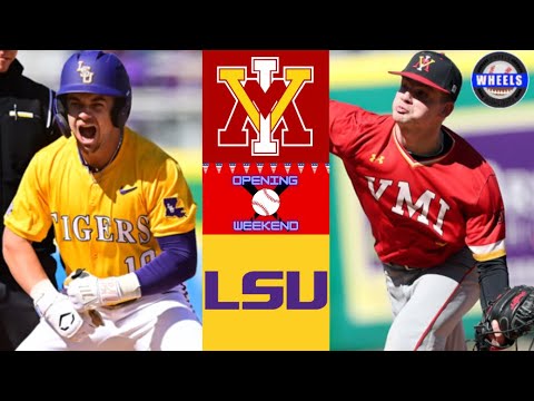 VMI 対 #4 LSU ハイライト (ゲーム 2) |  2024 大学野球ハイライト
