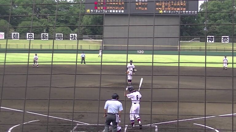 【湘南高校 宮台康平】夏季大会2回戦vs鎌倉高校 佐藤慶典 第1打席